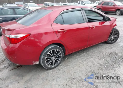 2014 Toyota Corolla S Premium from USA, damaged, VIN 2T1BURHE9EC025963